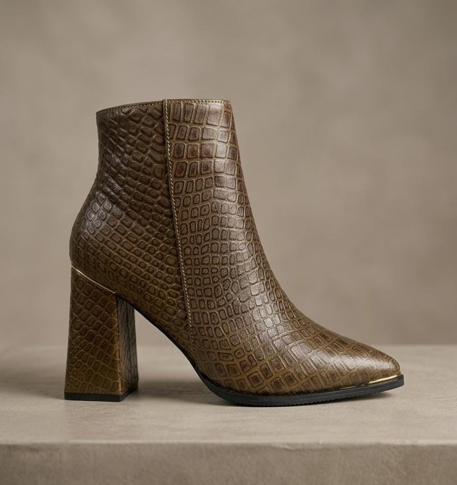 7AS 241 7 1/2 CUERO CROCO VERDE